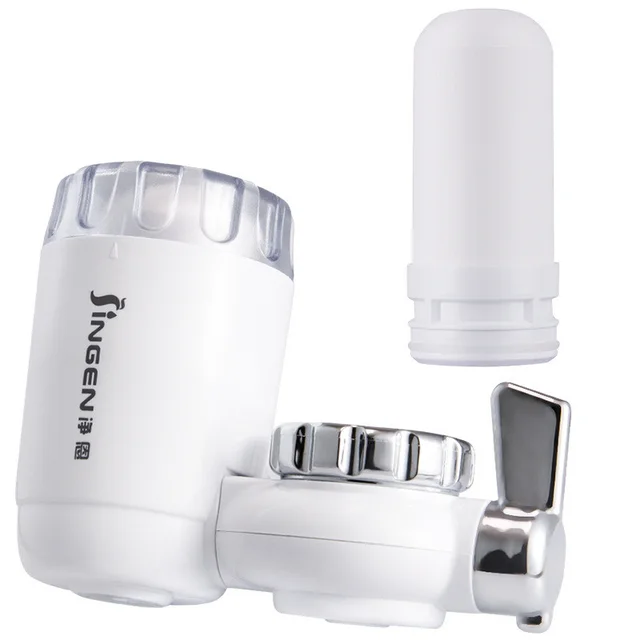 Faucet Water Purifier Household Kitchen Non straight Drinking Machine Front Water Filter Tap Water Filter White - Shop at LoveMi