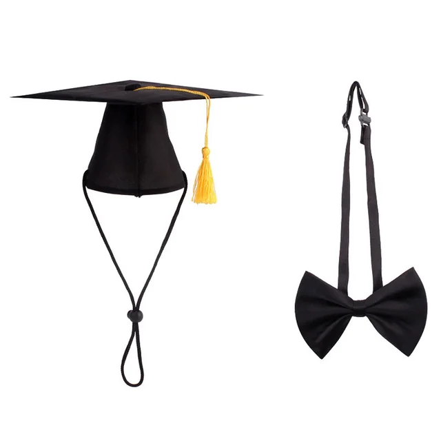 Pet Doctor Hat Bow Tie Cat Creative Hat Black - Shop at LoveMi