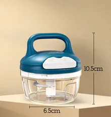 Mini Drawstring Manual Hand Pull Multifunctional Vegetable Cutter 1Style - Shop at LoveMi