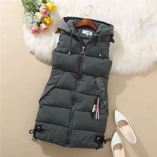 Korean Slim And Versatile Cotton Waistcoat Dark Grey - Shop at LoveMi