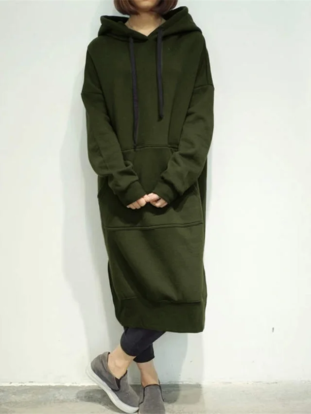 Plus Size One piece Women's Sweater Army Green - Shop at LoveMi