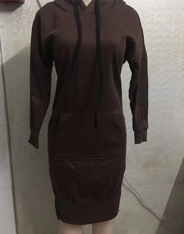 Plus Size One piece Women's Sweater Brown - Shop at LoveMi