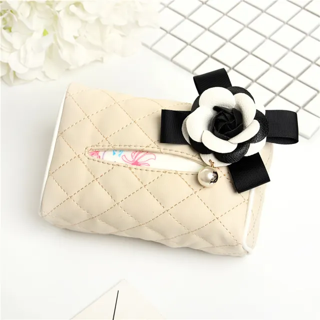Camellia Car Sun Visor Tissue Box Seat Back Napkin 6Style - Shop at LoveMi