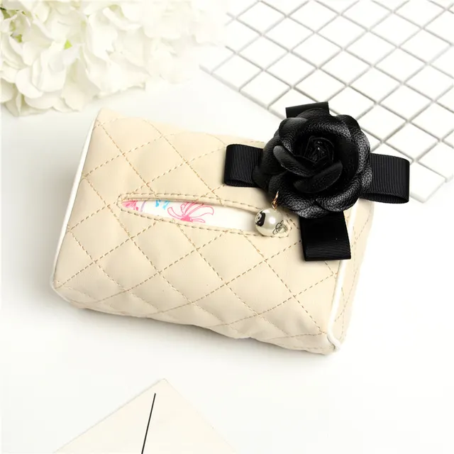 Camellia Car Sun Visor Tissue Box Seat Back Napkin 7Style - Shop at LoveMi