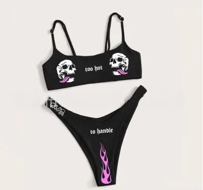 Factory Split Swimsuit Bikini As Shown M - Shop at LoveMi