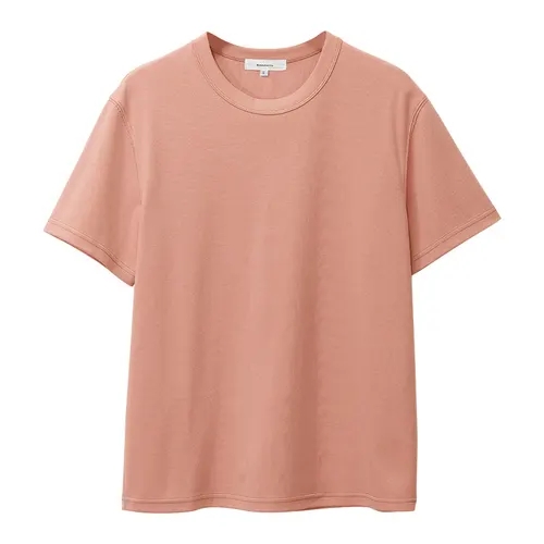 Pure Cotton Bottoming Men's And Women's Couple Tops Grapefruit L - Shop at LoveMi