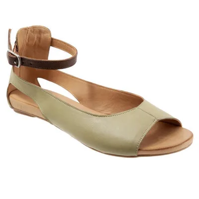 New Summer Women's Shoes Flat Hollow All Match Sandals Green - Shop at LoveMi