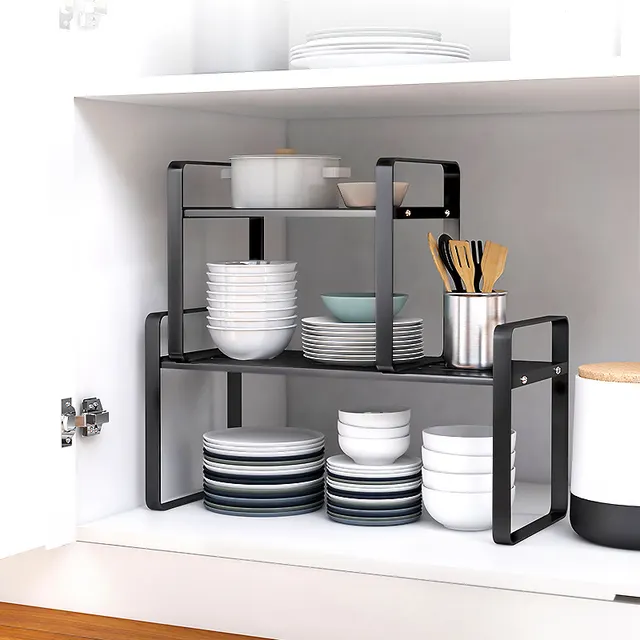 Kitchen Countertop Ttiered Shelf Table Top Storage Shelf 50Cm - Shop at LoveMi