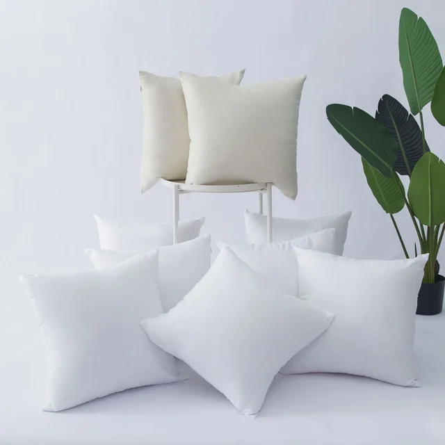 Car sofa pillow cushion pillow core customization 3D stereo PP cotton hotel solid color pillow core pillow customization - Shop at LoveMi