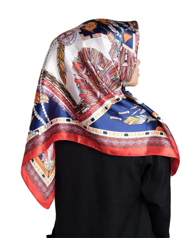 Fashion Simulation Silk Scarf Activity Gift Scarf D - Shop at LoveMi