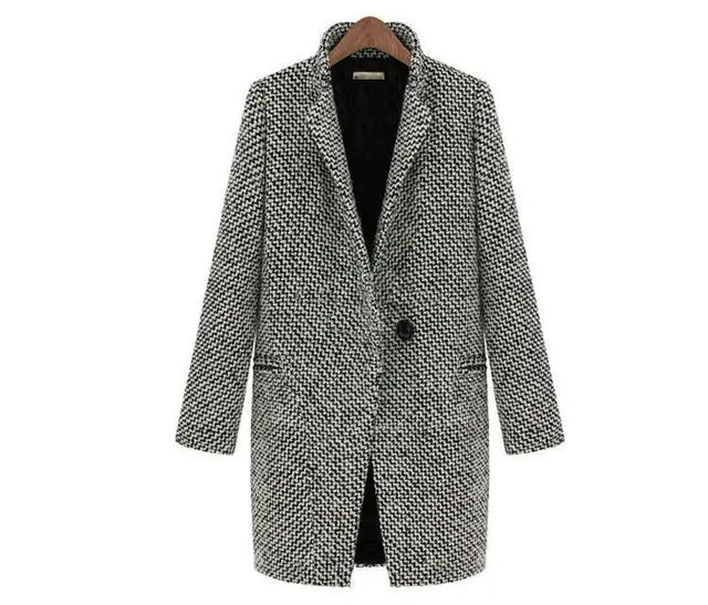 Ladies Long Winter Hooded Jackets Coat For Women Coats Grey - Shop at LoveMi