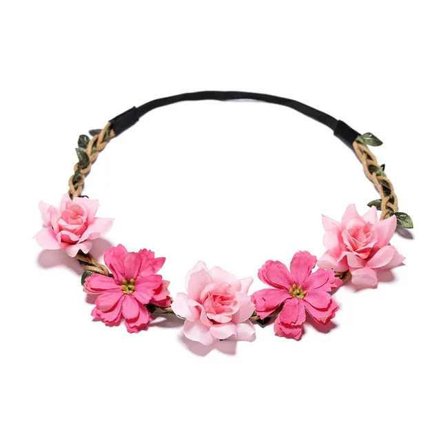 Small Gesang Flower Rose Headband C - Shop at LoveMi