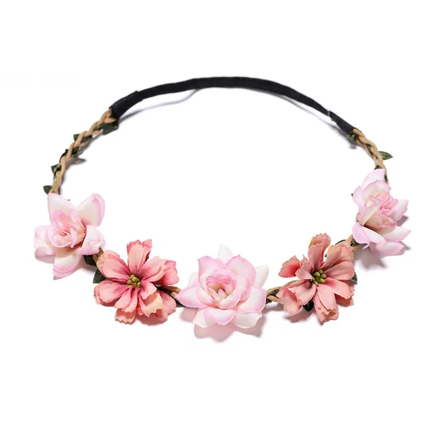 Small Gesang Flower Rose Headband - Shop at LoveMi