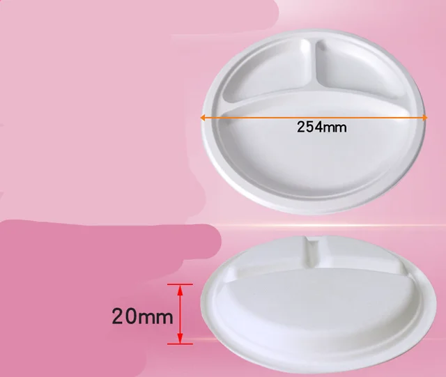 Eco friendly Thickened Secondary Paper Plate, Barbecue Meal Paper Plate 50Pcs - Shop at LoveMi