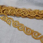 Deep Gold 4 Cm Wide X 3.8 M Lo