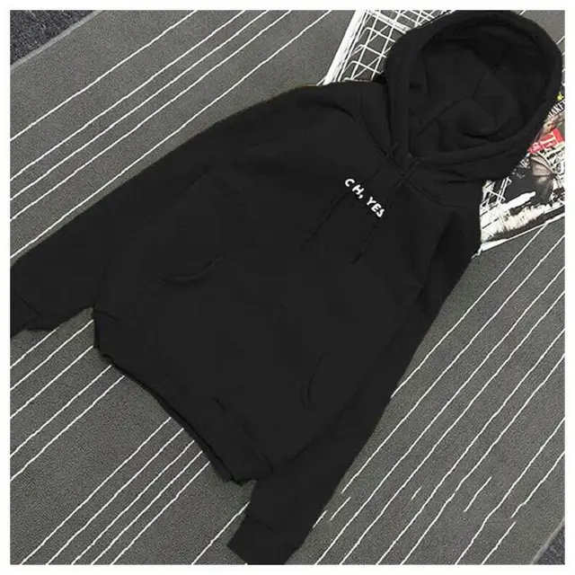 Women'S Loose Fleece Pullover Hoodie Black - Shop at LoveMi