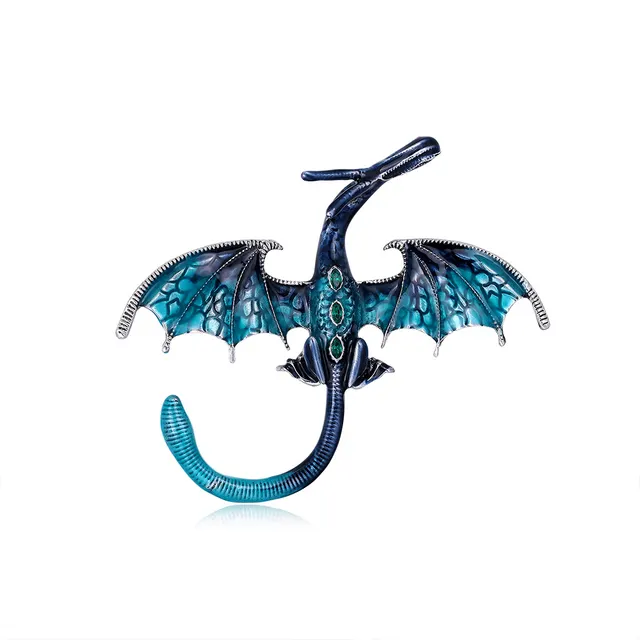 Personalized Cartoon Dragon Brooch All Match Alloy Brooch Al698B - Shop at LoveMi