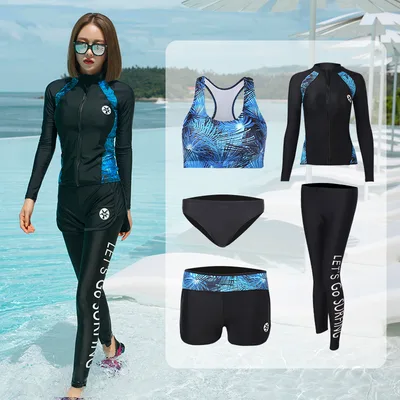 Long sleeved Trousers Jellyfish Suit Snorkeling Surfing Swimsuit Suit 1 Lady Xl - Shop at LoveMi