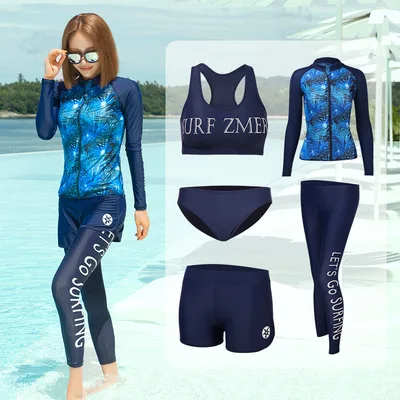 Long sleeved Trousers Jellyfish Suit Snorkeling Surfing Swimsuit Suit 2 Lady Xl - Shop at LoveMi