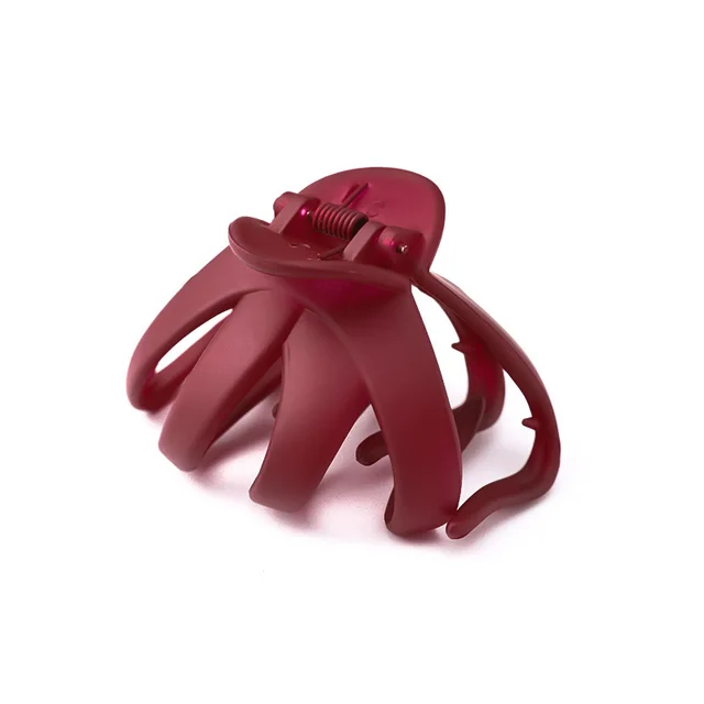 Hair Clip Female Hair Clip Wine Red - Shop at LoveMi