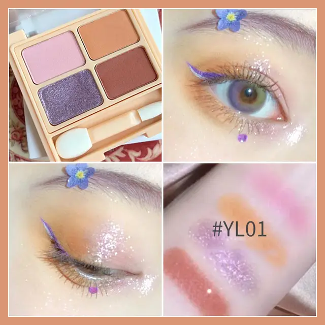 Beginner Eyeshadow Palette Female Double Head Yl01 - Shop at LoveMi