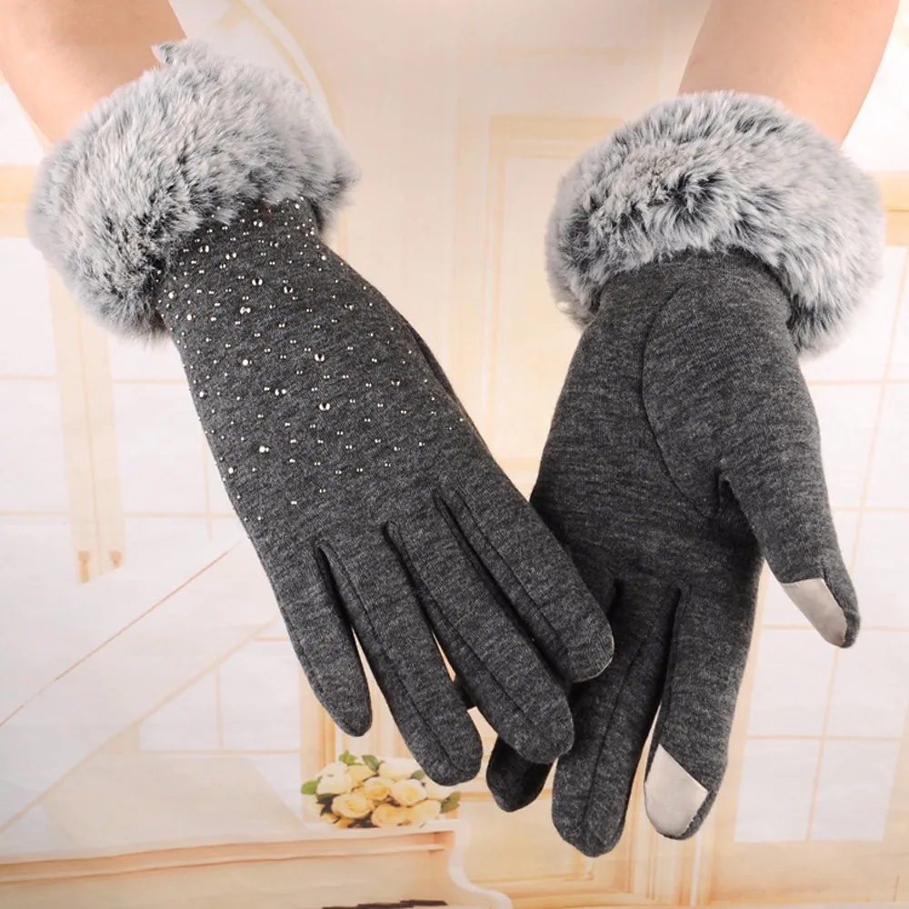 A Glove With a Hairy Mouth Full Of Stars - Grey