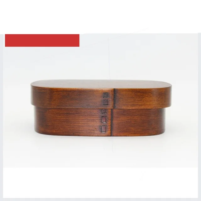 Wooden Insulated Take out Lunch Box Japanese Insulated Lunch Box Sushi Box Single Layer - Shop at LoveMi