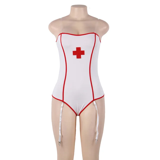 Large Nurse Sexy Underwear Uniform Temptation White - Shop at LoveMi