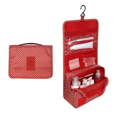 Cosmetic Bag Organizer Case Necessaries Make Up Toiletry Bag I70 Redstars - Shop at LoveMi