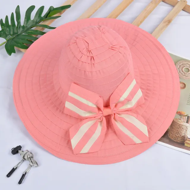 Sun Protection Foldable Beach Hat Watermelon Red - Shop at LoveMi
