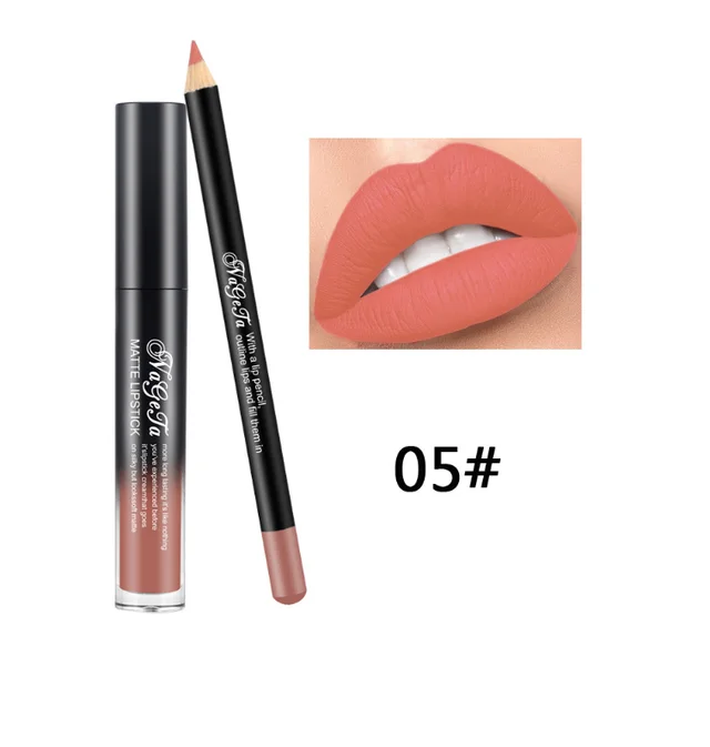 Waterproof And Moisturizing Liquid Lipstick 5Style - Shop at LoveMi