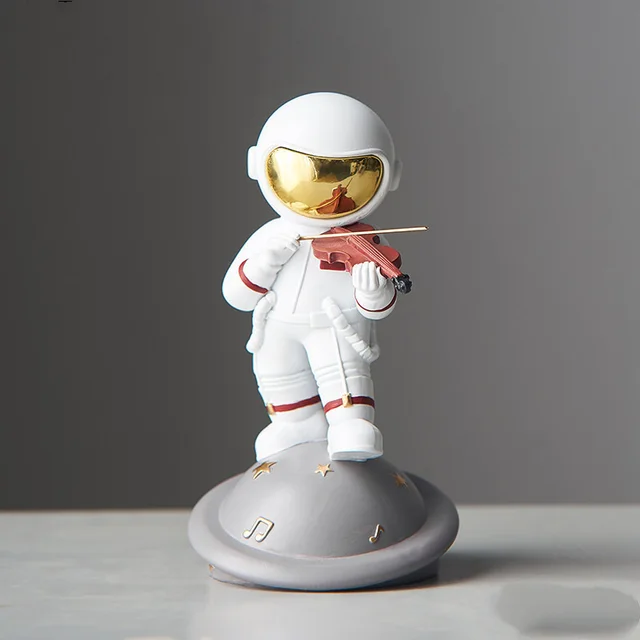 Nordic Creative Music Astronaut Decoration Children's Room Decoration Astronaut Bedroom Desktop Decoration For Violin - Shop at LoveMi