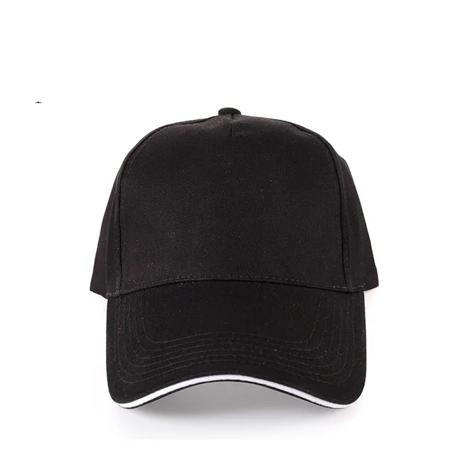 Hat Custom Embroidery Printing Caps Work Advertising Caps Men And Women Diy Children's Team Baseball Caps Black - Shop at LoveMi