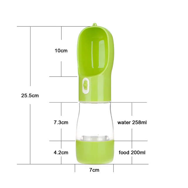 Pet Bottle Walking The Dog Out Kettle Dog Waterer Green - Shop at LoveMi