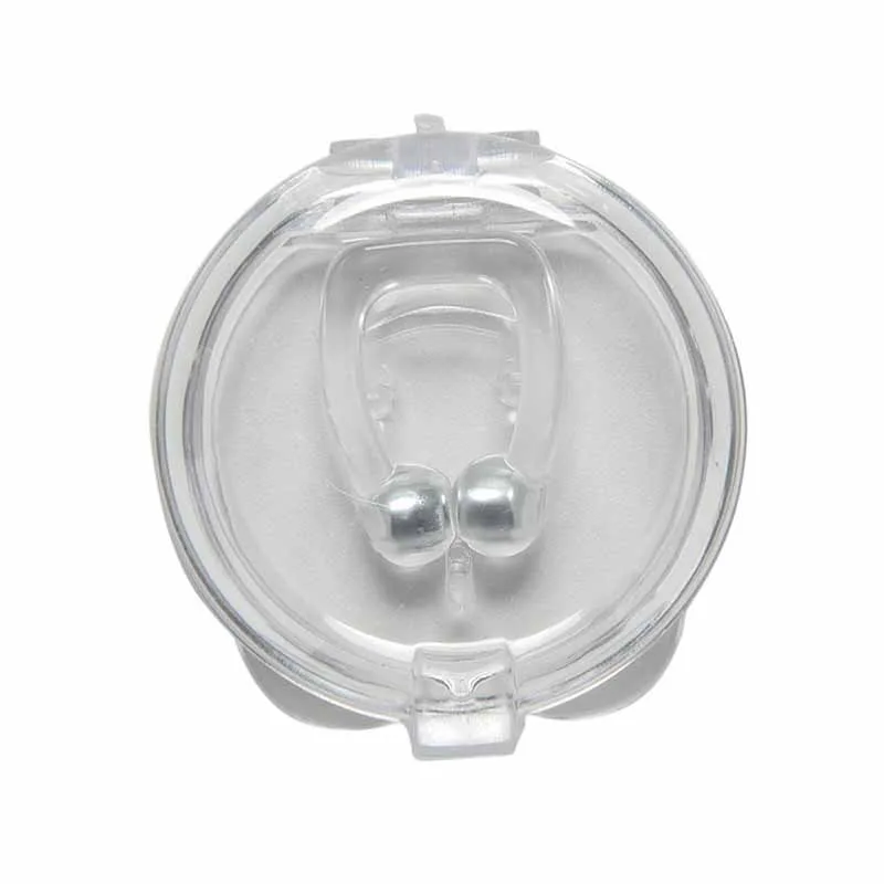 Mini Magnetic Anti snoring Silicone Nose Clip White 4Pcs - Shop at LoveMi