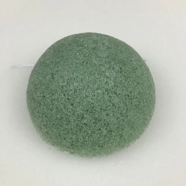 Puff facial Cleansing Sponge Cleansing Green - Shop at LoveMi