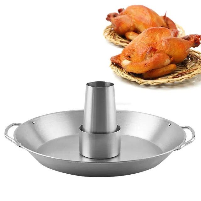 Stainless Steel Roast Chicken Plate Barbecue Rack Turkey Rack Barbecue Stainless Steel - Shop at LoveMi