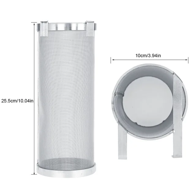 Beer Filter Cartridge Grain Brewing Hops Filter Cartridge 300 Micron Filtration Accuracy Silvery - Shop at LoveMi