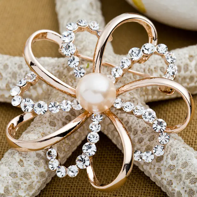 Eiffel Tower Brooch Alloy Plating Clothes Accessories Brooch - Shop at LoveMi