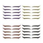 Gold Black Red Purple