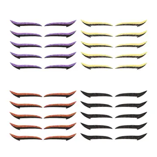 Reusable Eyeliner Stickers - Gold Black Red Purple