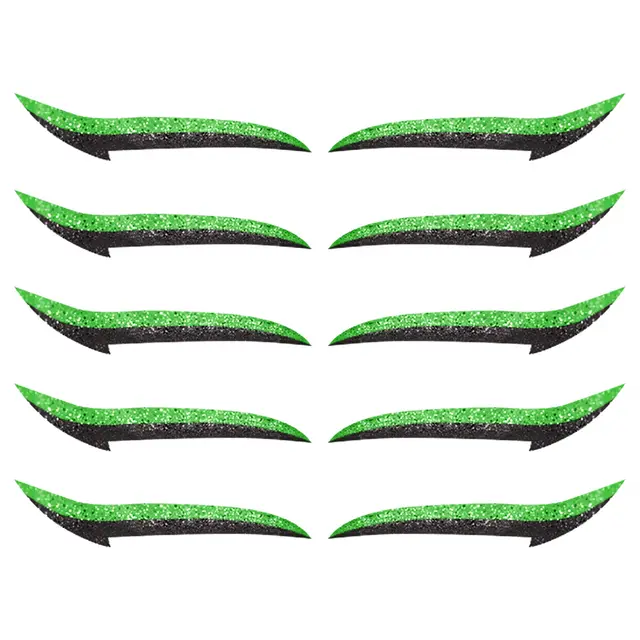 Reusable Eyeliner Stickers Green - Shop at LoveMi