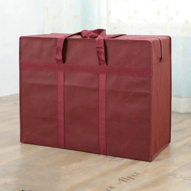 Dormitory Packing Bag Hand Bag Duffel Bag Red Wine - Shop at LoveMi