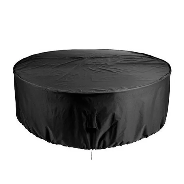 Dustproof And Waterproof Outdoor Garden Round Table Cover 120X75Cm - Shop at LoveMi