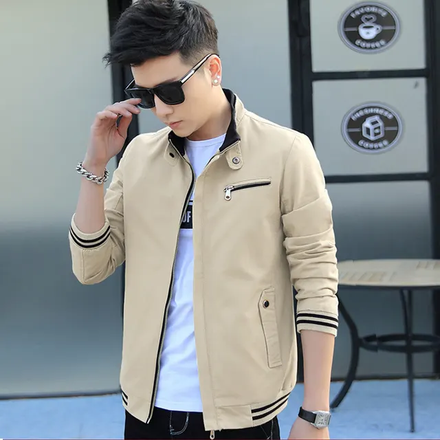 Korean Style Denim Jacket Jacket On Clothes Khaki - Shop at LoveMi