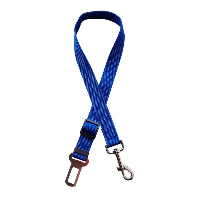Adjustable Pet Cat Dog Car Seat Belt Pet Seat Vehicle Dog Harness Lead Clip Safety Lever Traction Dog Collars Dogs Accessoires Pets Products Blue - Shop at LoveMi
