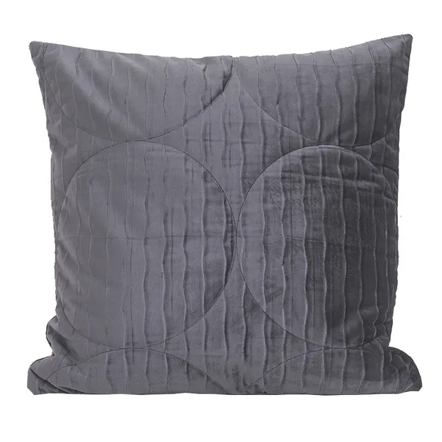 Cilected Modern Simple Flannel Pillowcase Velvet Sofa Throw Pillow Cover Home Bed Decorative Cushion Cover Large Size 50X90Cm Grey - Shop at LoveMi