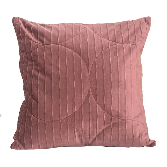Cilected Modern Simple Flannel Pillowcase Velvet Sofa Throw Pillow Cover Home Bed Decorative Cushion Cover Large Size 50X90Cm Red - Shop at LoveMi