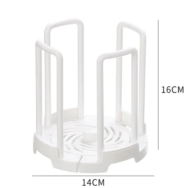 Dish Rack Household Stove Top With Drain Function Small Tableware Storage Rack White - Shop at LoveMi