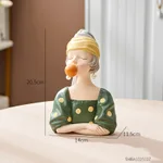 Earrings Girlish Green Medium